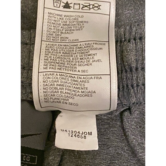 Vintage Nike DRI FIT Men’s Running Shorts Gym Active Performance Gray  Swoosh - Picture 8 of 16